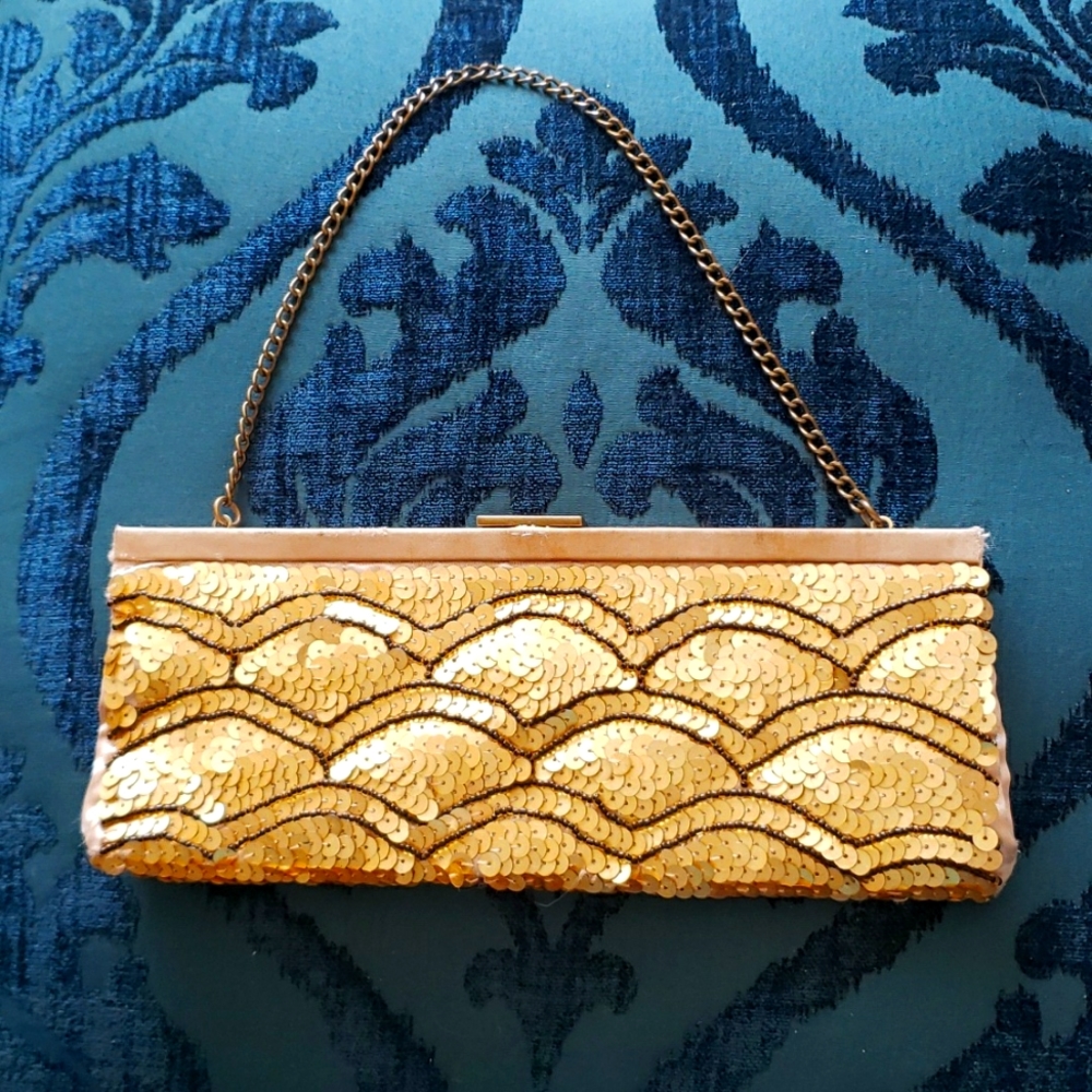 Banana Republic Sequin and Beaded Purse